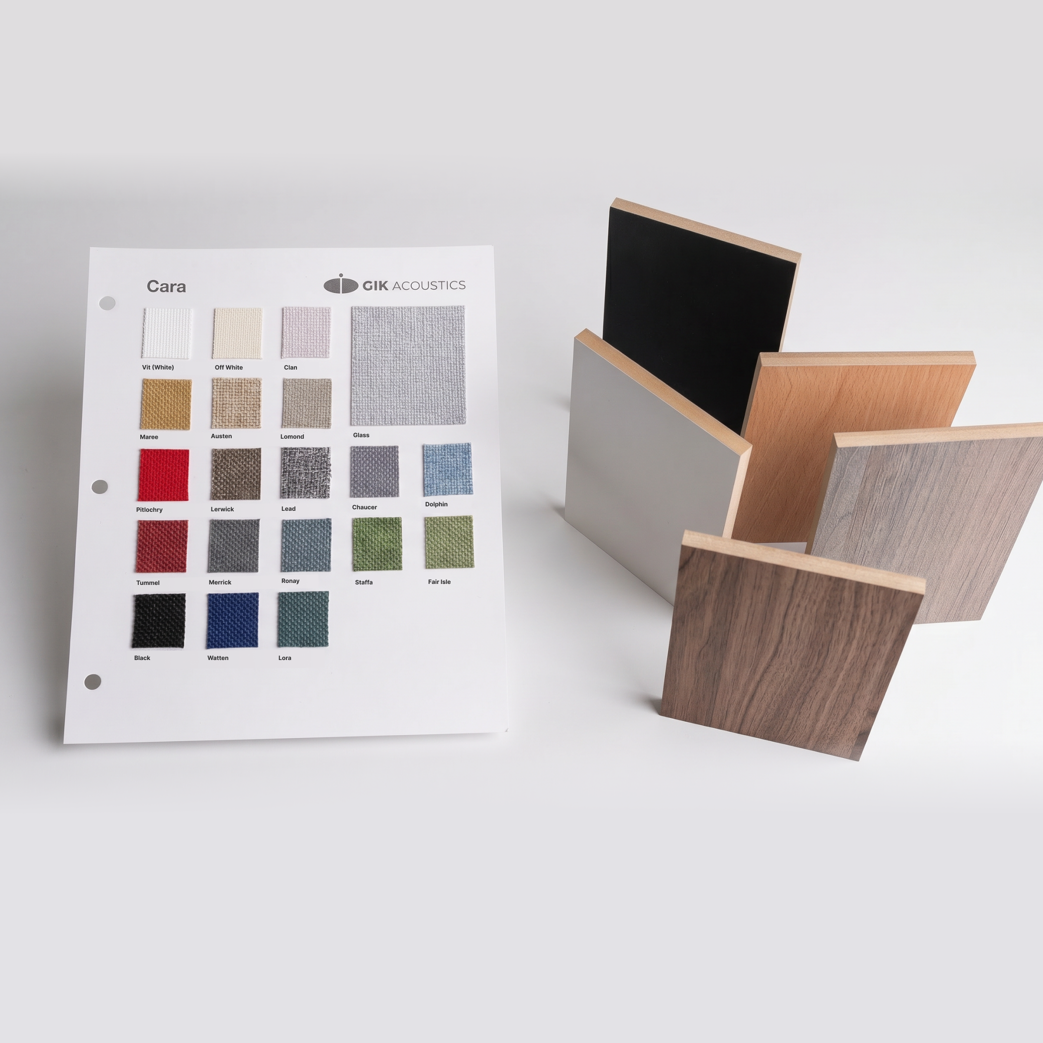 Free Fabric & Wood Samples