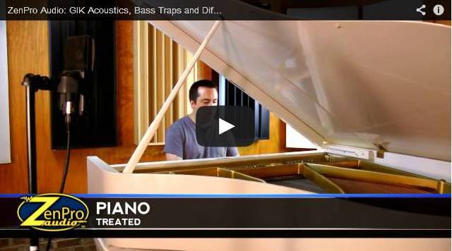 ZenPro Audio Before & After Bass Traps, Acoustic Panels and Diffusors ...